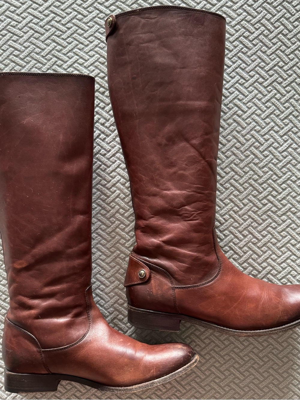 Frye Melissa Button Back Zip Boots